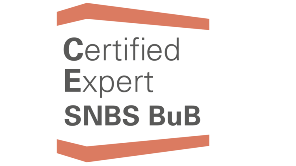 CE Certified Expert SNBS BuN - NABUCO AG Expertenlogo SNBS BuB
